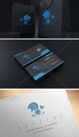 專業(yè)攝影與科技融合 廣告公司Logo設(shè)計高清AI模板下載